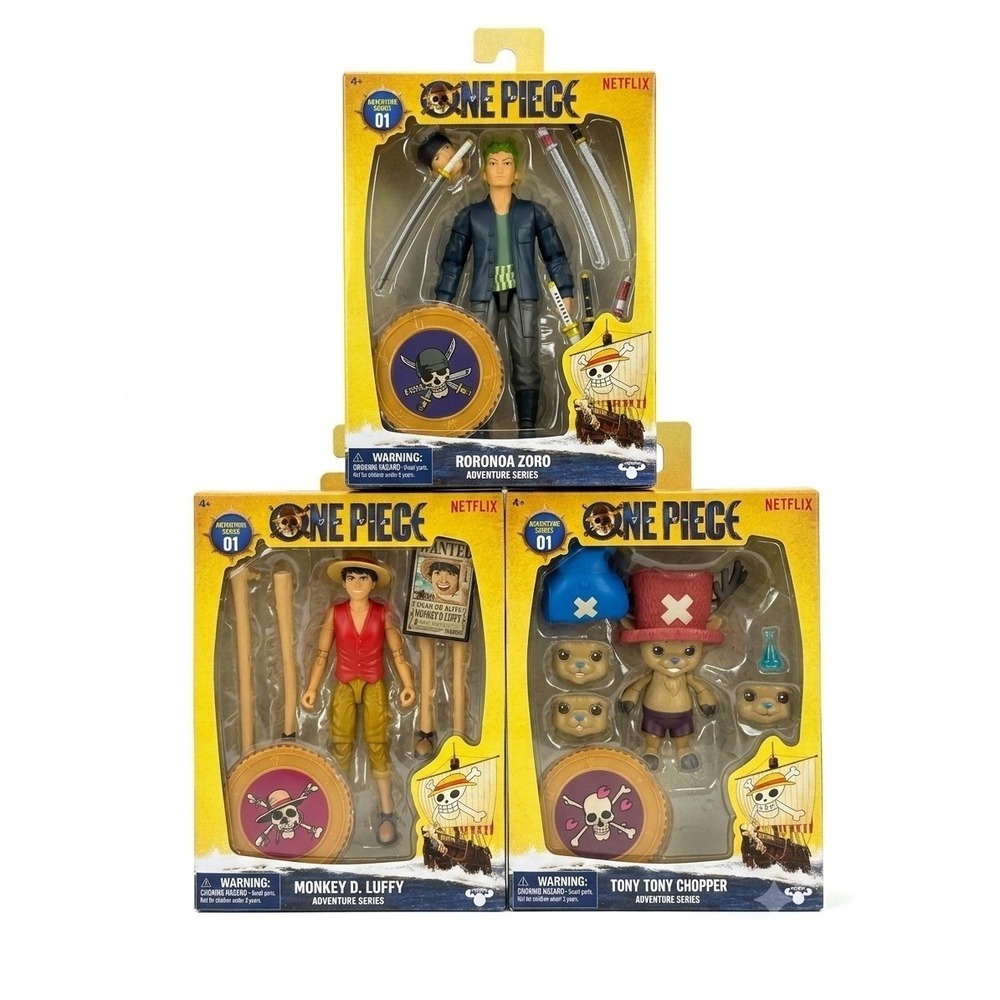 2026 One Piece [Netflix] Adventure Series: MONKEY D. LUFFY, RORONOA ZORO & TONY